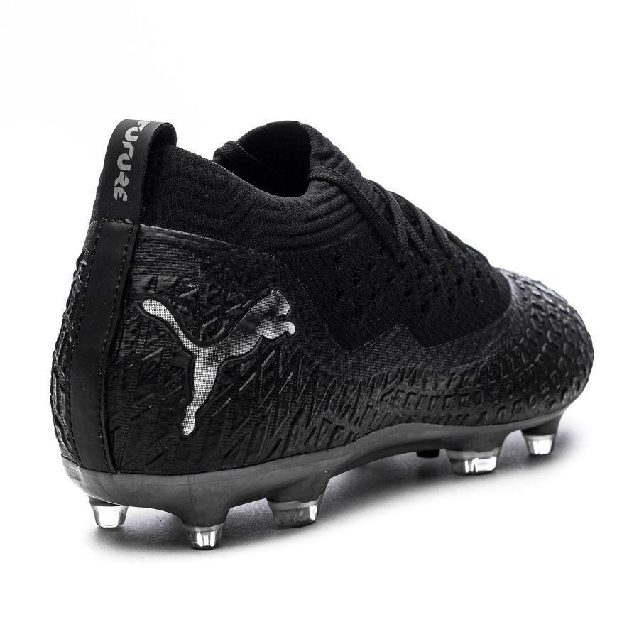 Puma Future 4.2 Net Fit FG Multi-Ground Football Boots Black/Silver