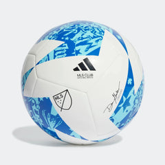 adidas MLS Club Soccer Ball White/Blue