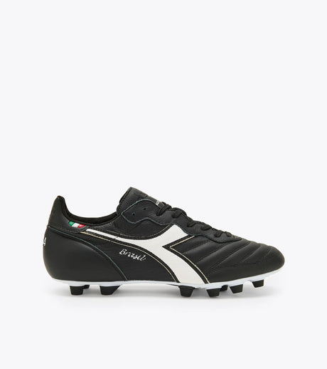 Diadora Brasil Italy OG LT+MDPU FG Firm Ground Soccer Cleats Black/White - Best Buy Soccer