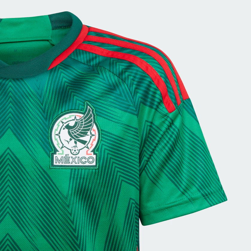 adidas Mexico Home Jersey 22 Youth