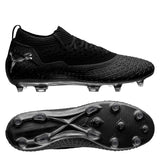 Puma Future 4.2 Net Fit FG Multi-Ground Football Boots Black/Silver