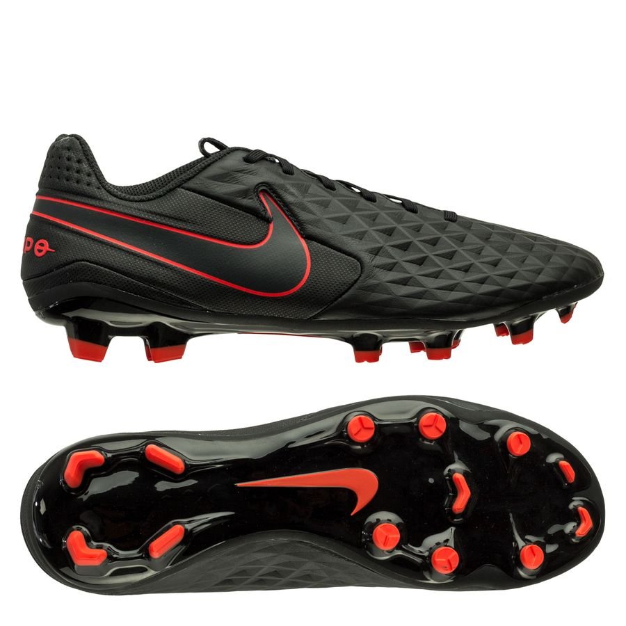 Nike Legend 8 Academy FG Firm Ground football Boots Black/Red