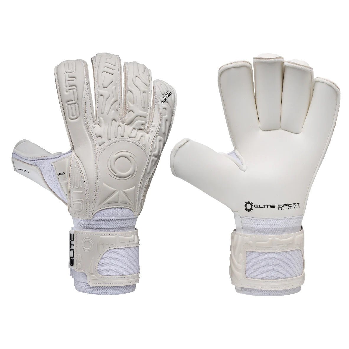 Elite Sport Solo Goalkeeper Gloves White - Best Buy Soccer
