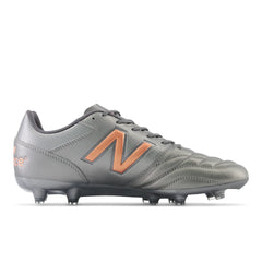 Botas de fútbol para superficies firmes New Balance 442 V2 Team FG Plata