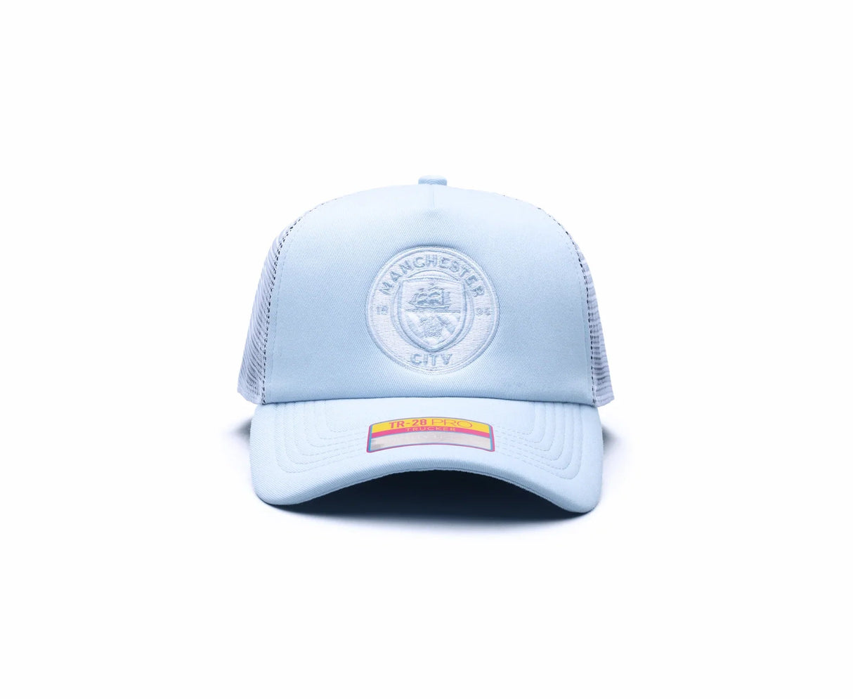 Fan Ink Manchester City Fog Trucker Cap - Best Buy Soccer