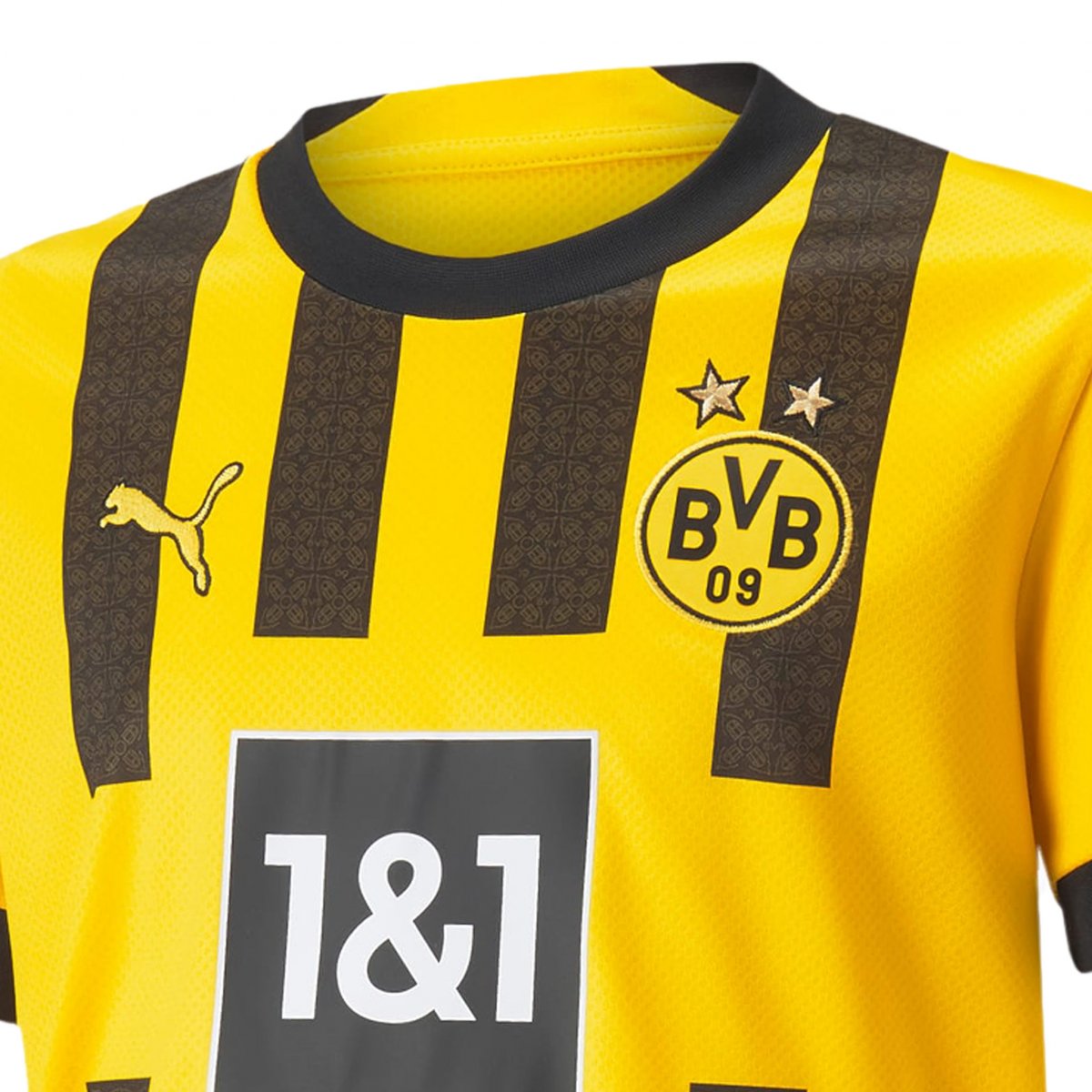 PUMA Kid's Borussia Dortmund Home Jersey 22 Youth Yellow/Black