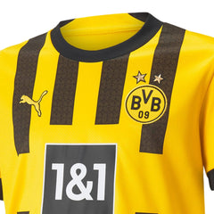 PUMA Kid's Borussia Dortmund Home Jersey 22 Youth Yellow/Black