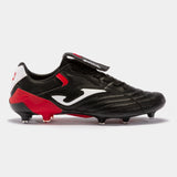 JOMA Aguila Cup 2301 FG Firm Ground Cleats - Black/Red - Best Buy Soccer