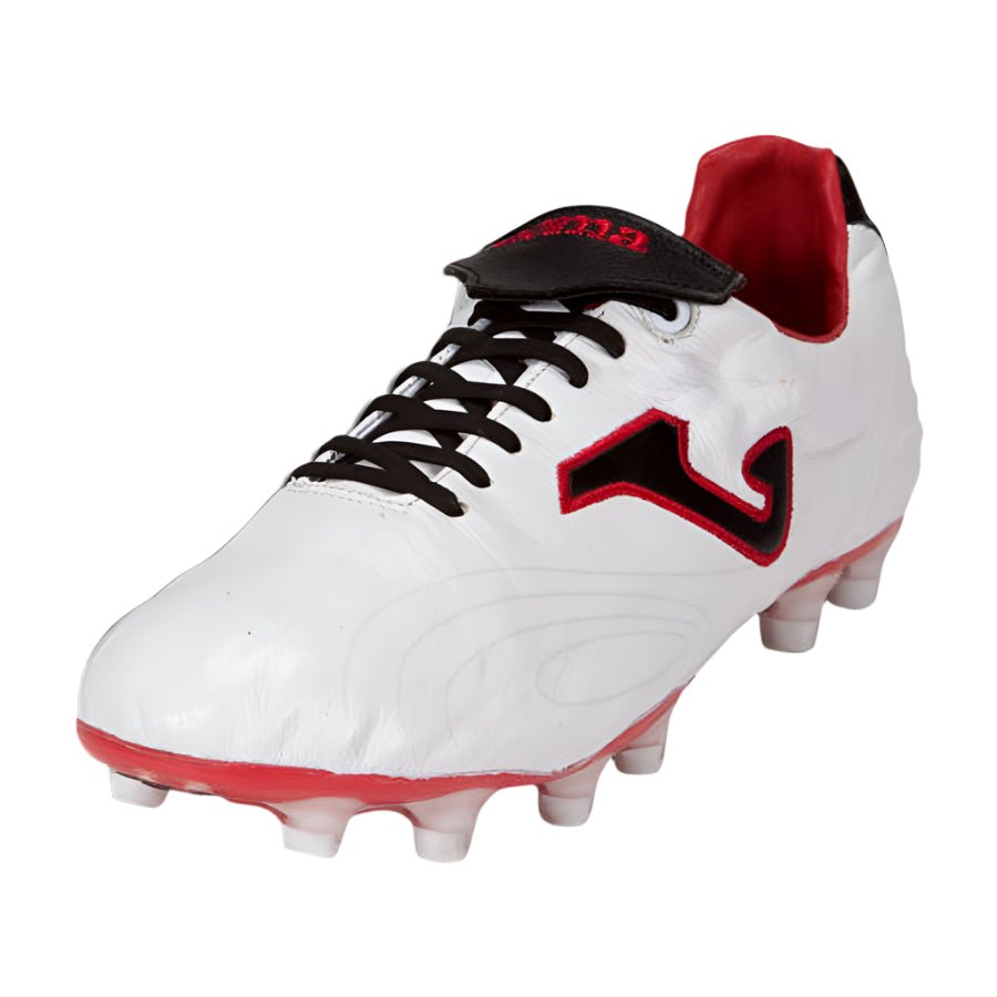 Joma Toledo 2012 FG Firm Ground Soccer Cleats - White/Red/Black - Best Buy Soccer