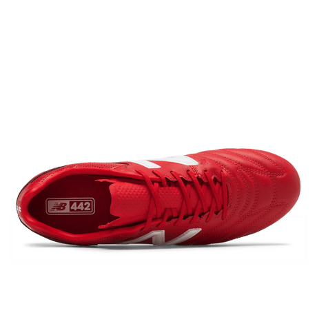 New Balance 442 Pro FG Firm Ground Soccer Cleats Scarlet - Best Buy Soccer