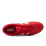 New Balance 442 Pro FG Firm Ground Soccer Cleats Scarlet - Best Buy Soccer