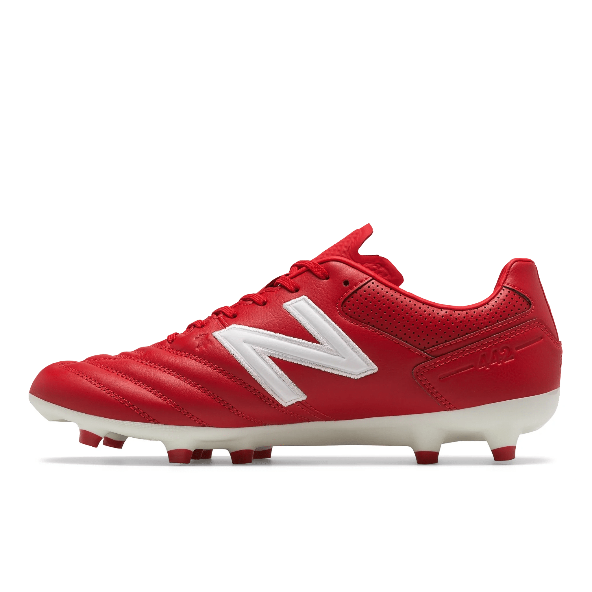 New Balance 442 Pro FG Firm Ground Soccer Cleats Scarlet - Best Buy Soccer