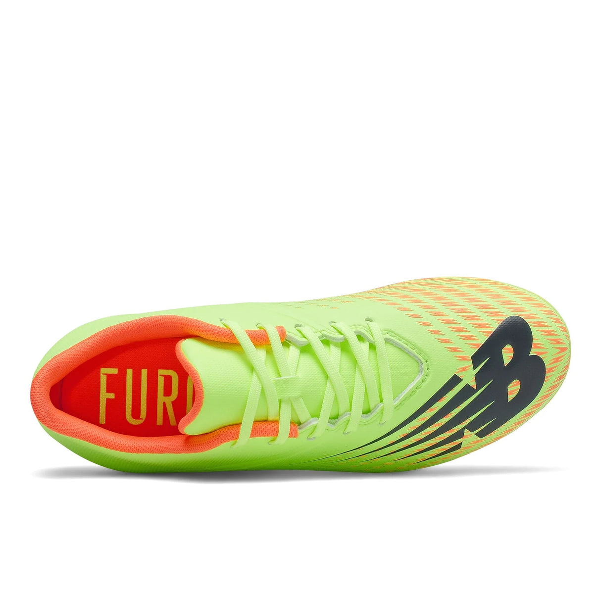 New Balance Kid's Furon V6+ Dispatch FG J Bleached Lime - Best Buy Soccer