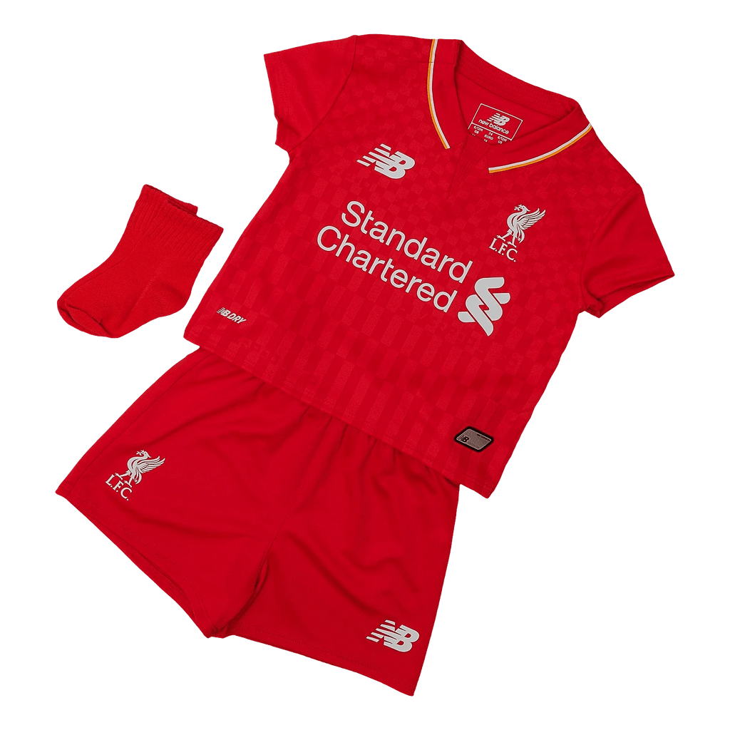 New Balance Liverpool Home Baby Set 15 – Best Buy Soccer