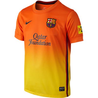Nike Barcelona Y Away Jersey 2012 - Best Buy Soccer