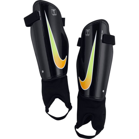Nike Charge 2.0 Soccer Shin Guards - Black/Laser Orange - Best Buy Soccer