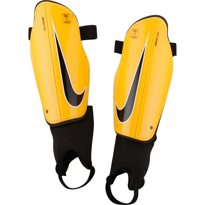 Nike Charge 2.0 Soccer Shin Guards - Laser Orange/Black - Best Buy Soccer