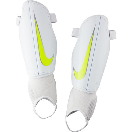 Nike Charge 2.0 Soccer Shin Guards - White/Volt - Best Buy Soccer