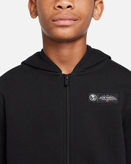 Nike Club America Kids' Full - Zip Hoodie Black - Best Buy Soccer