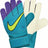 Nike JR Match Goalkeeper Gloves Blue/Volt - Best Buy Soccer
