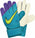 Guantes de portero Nike JR Match Azul/Voltio