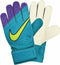 Guantes de portero Nike JR Match Azul/Voltio