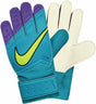 Nike JR Match Goalkeeper Gloves Blue/Volt - Best Buy Soccer