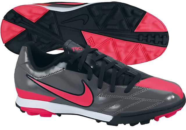 Nike Jr T90 Shoot IV TF Black - Red - Best Buy Soccer