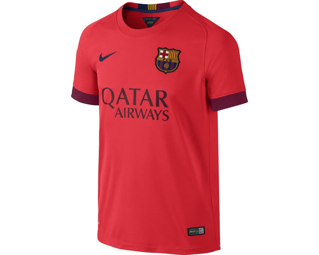 Nike Kid's Barcelona Away Stadium Jersey 14 Crimson/Blue/Red - Best Buy Soccer