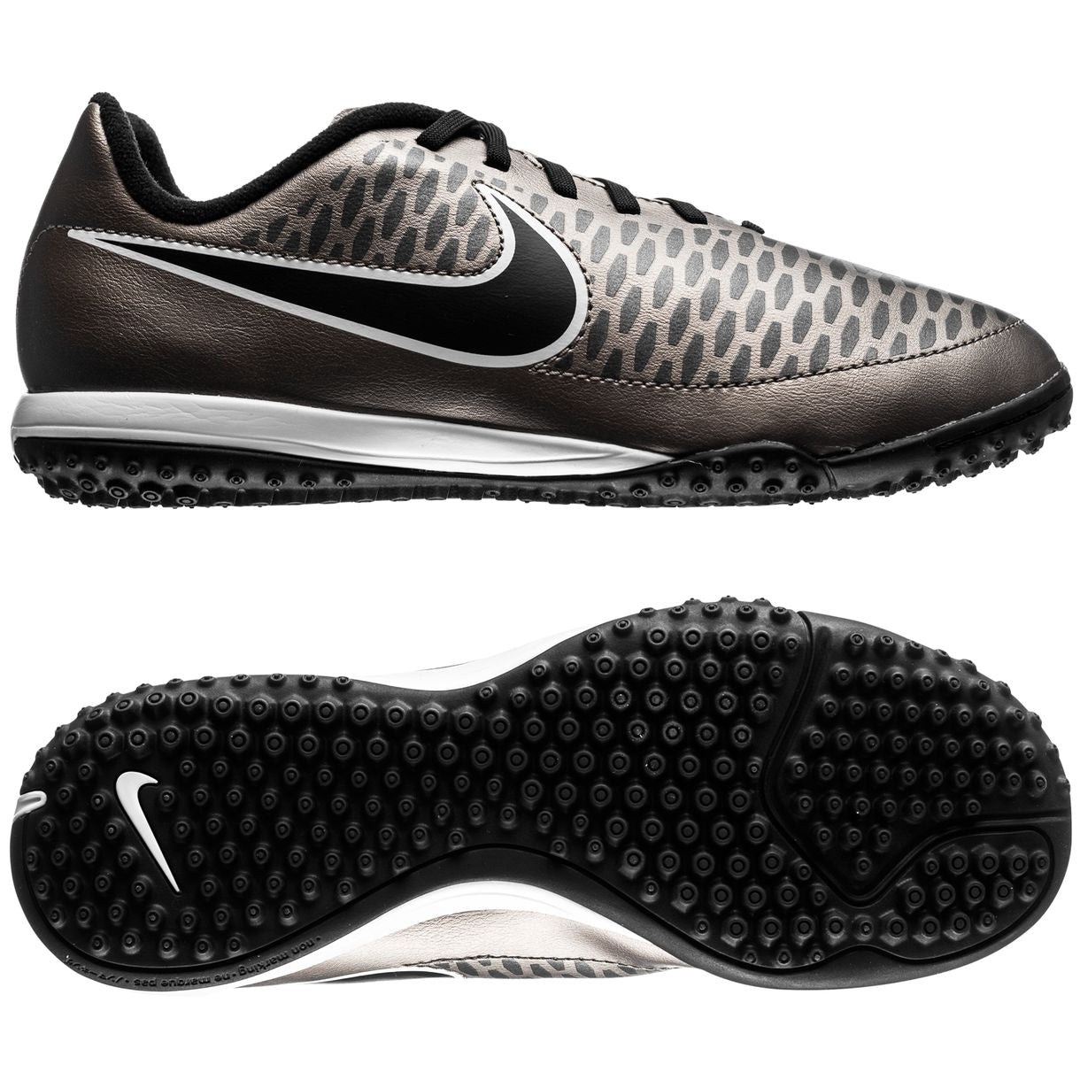 NIKE - ouga Nike Kid's JR Magista Onda TF Tuft Boots Metallic Pewter