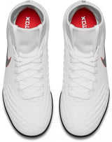 Nike Kid's JR ObraX 2 Academy TF Turf Boots White/Grey/Crimson - Best Buy Soccer