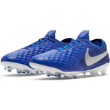 Nike Legend 8 Elite FG Firm Ground Soccer Cleats - Hyper Royal/White - Best Buy Soccer
