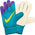 Nike Match Goalkeeper Gloves - Blue/Volt