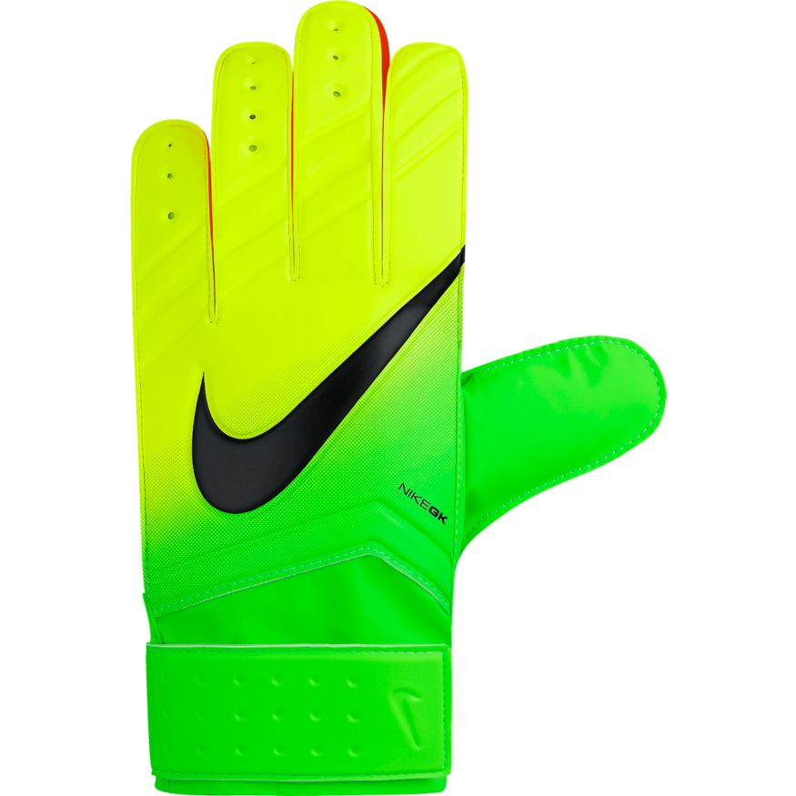 Nike Match Goalkeeper Gloves Electric Green/Volt/Black - Best Buy Soccer