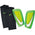 Nike Mercurial Lite Soccer Shing Guards - Green/Volt/White