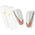 Nike Mercurial Lite Soccer Shing Guards - White/Multico