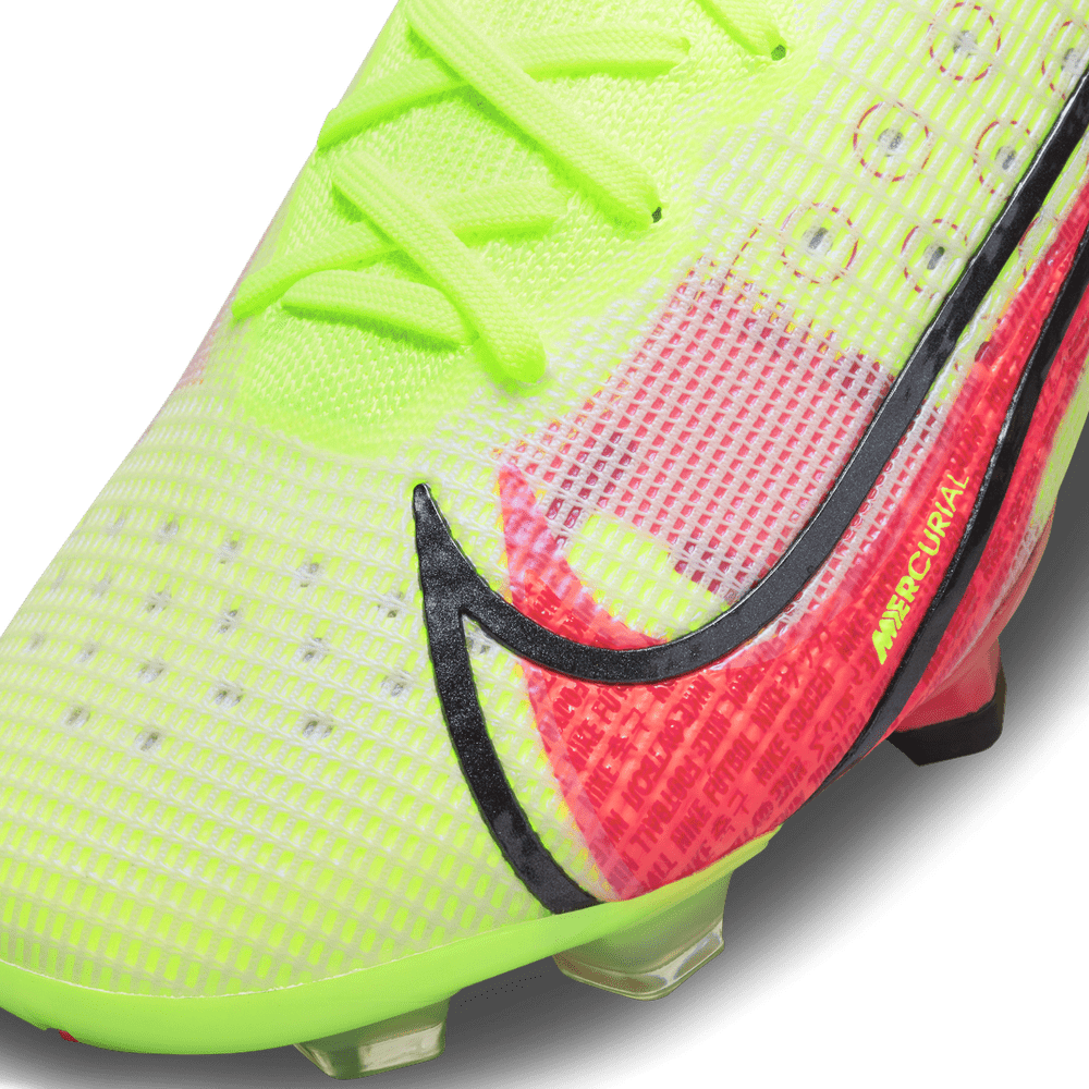 Nike Mercurial Superfly 8 Elite FG firm Ground Soccer Cleats Volt/Bright Crimson - Best Buy Soccer