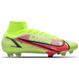 Nike Mercurial Superfly 8 Elite FG firm Ground Soccer Cleats Volt/Bright Crimson - Best Buy Soccer