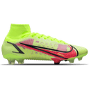 Nike Mercurial Superfly 8 Elite FG firm Ground Soccer Cleats Volt/Bright Crimson - Best Buy Soccer