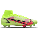Nike Mercurial Superfly 8 Elite FG firm Ground Soccer Cleats Volt/Bright Crimson - Best Buy Soccer
