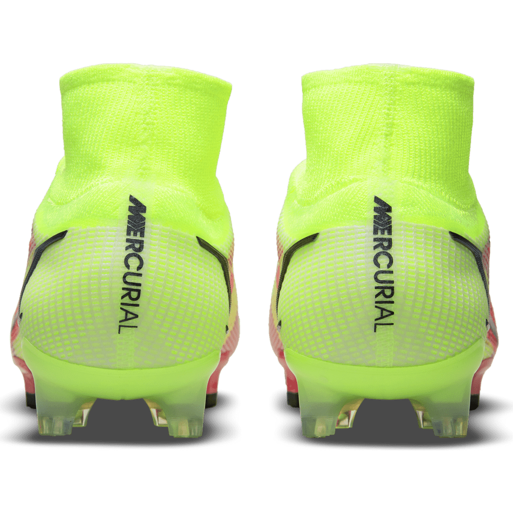 Nike Mercurial Superfly 8 Elite FG firm Ground Soccer Cleats Volt/Bright Crimson - Best Buy Soccer