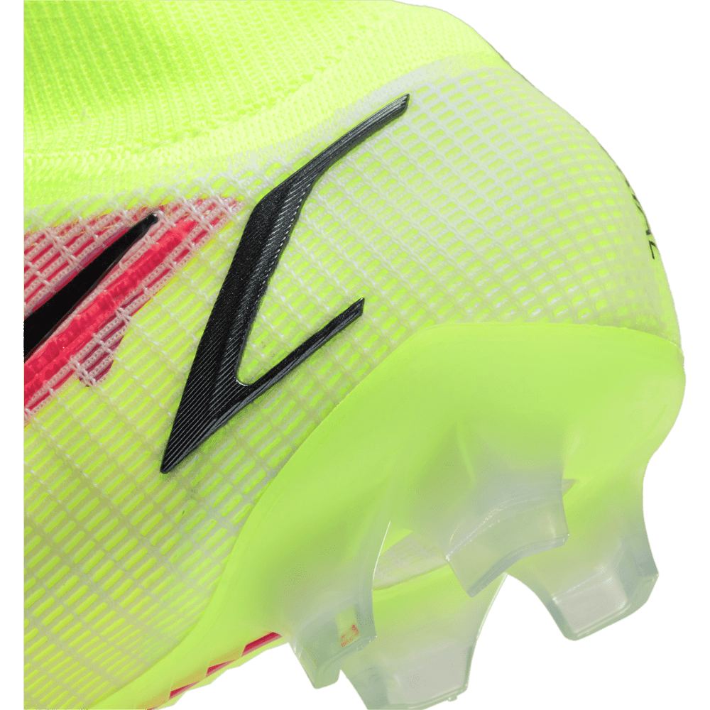 Nike Mercurial Superfly 8 Elite FG firm Ground Soccer Cleats Volt/Bright Crimson - Best Buy Soccer