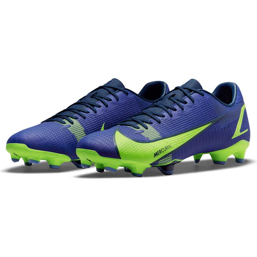 Nike Mercurial Vapor 14 Academy FG/MG Multi - Ground Soccer Cleats Lapis/Volt/Blue Void - Best Buy Soccer