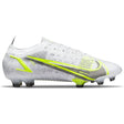 Nike Mercurial Vapor 14 Elite FG Firm Ground Soccer Cleats White/Black/Silver/Volt - Best Buy Soccer