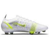 Nike Mercurial Vapor 14 Elite FG Firm Ground Soccer Cleats White/Black/Silver/Volt - Best Buy Soccer
