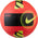 Nike Pitch Soccer Ball - Bright Crimson/Black/Volt