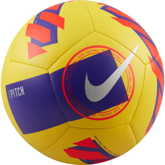 Nike Pitch Soccer Ball Yellow/Pur - Best Buy Soccer