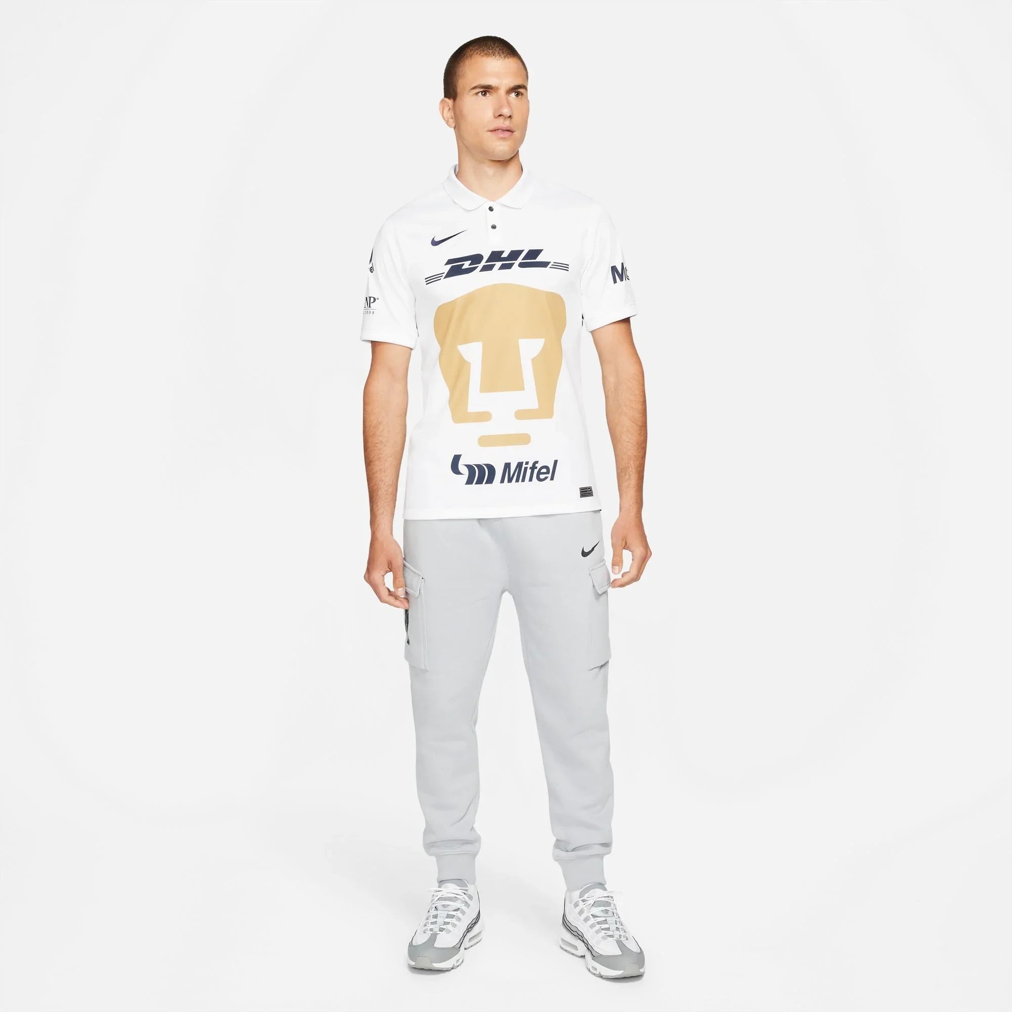 Nike Pumas Home Jersey 21 White/Obsidian - Best Buy Soccer