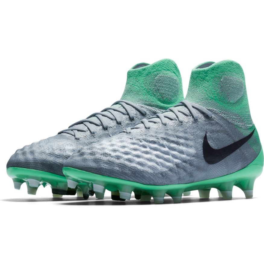 Nike Women's Magista Obra II FG Grey/Purple/Green - Best Buy Soccer