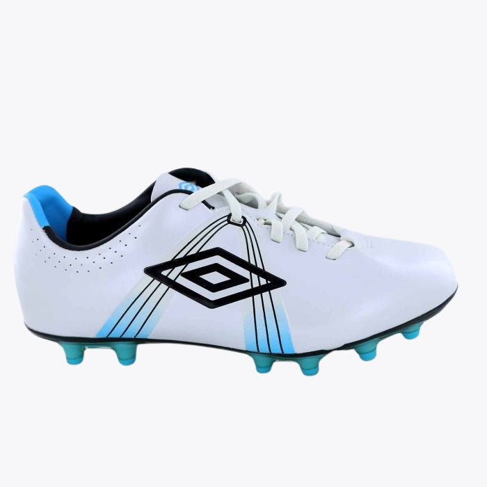 Umbro GT CUP HG Multi-Ground Football Boots White/Black/Blue